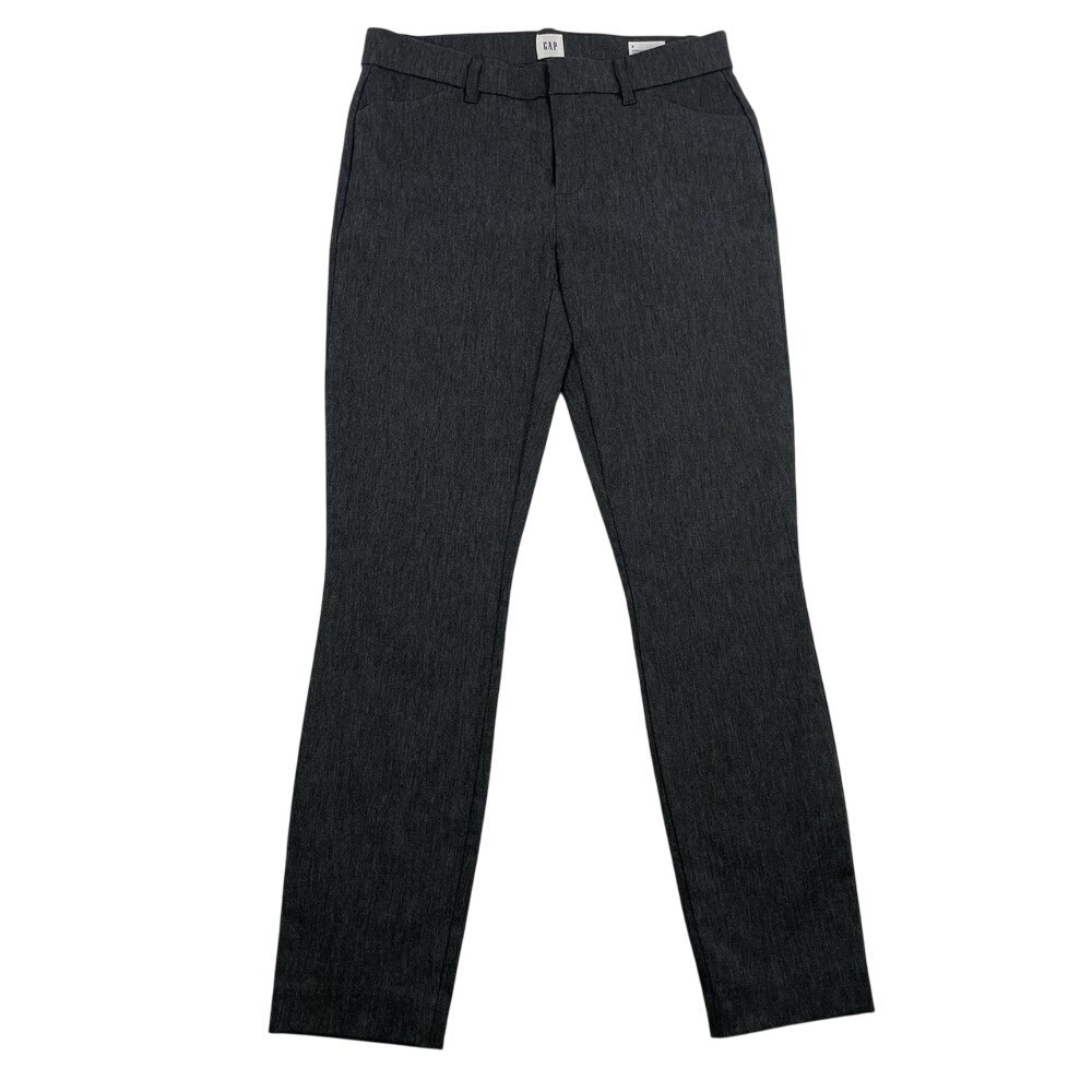 GAP‎ Signature Skinny Ankle Pants Gray Career Casual Size 2